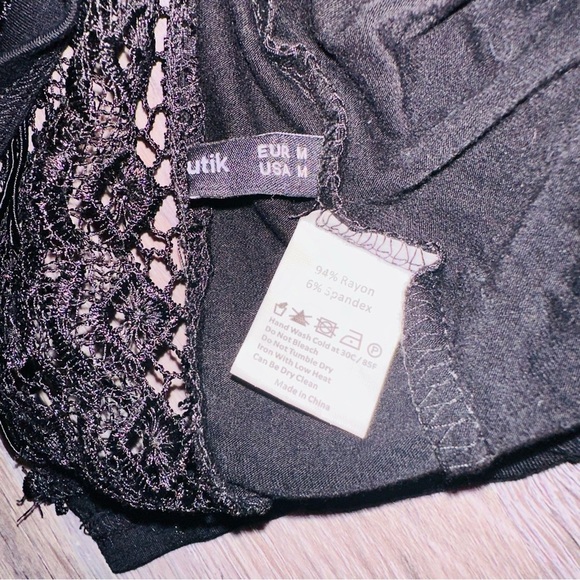 Lace up long sleeve top - Picture 6 of 6